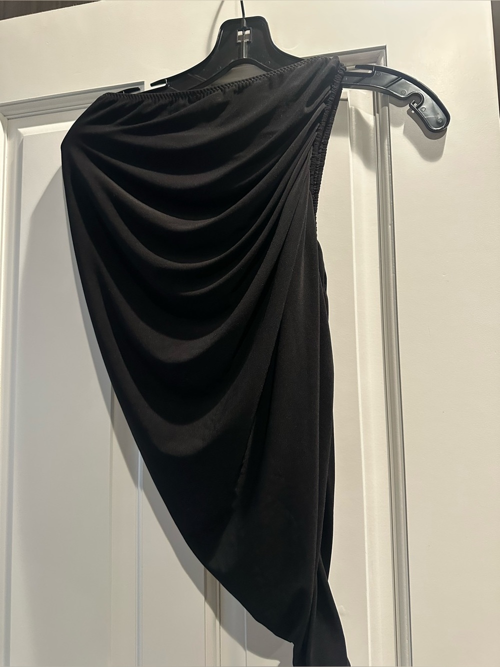 NWT Norma Kamali Diana One-Shoulder Swim Top - Picture 7 of 7